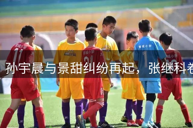 孙宇晨与景甜纠纷再起，张继科卷入风波